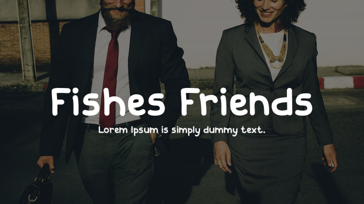 Fishes Friends Font Family