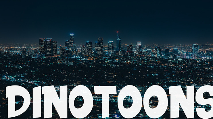DINOTOONS Font