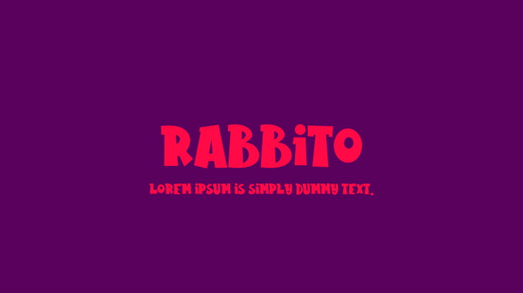Rabbito Font