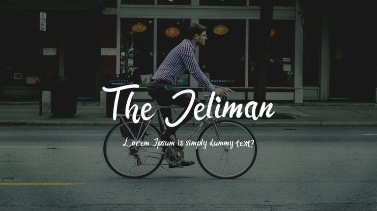 The Jeliman Font