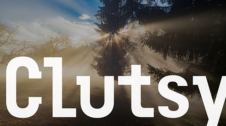 Clutsy Font