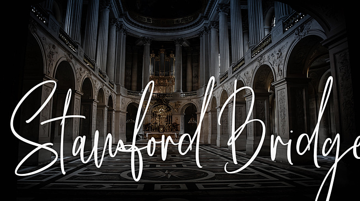 Stamford Bridge Font