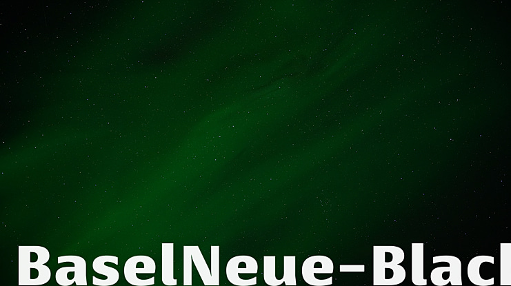 BaselNeue Font Family