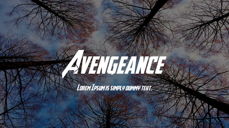 Avengeance Font