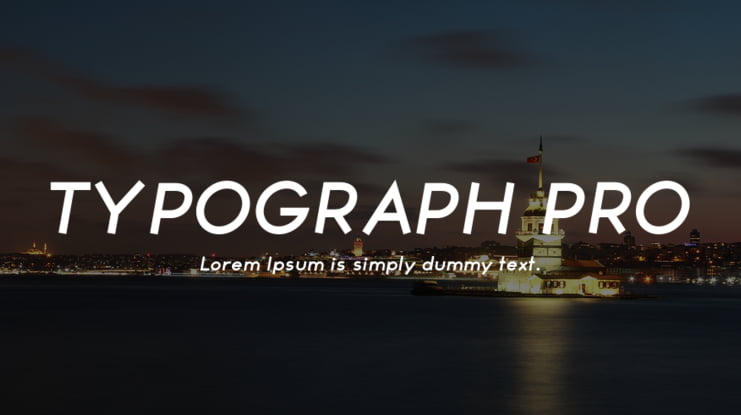 TYPOGRAPH PRO Font Family