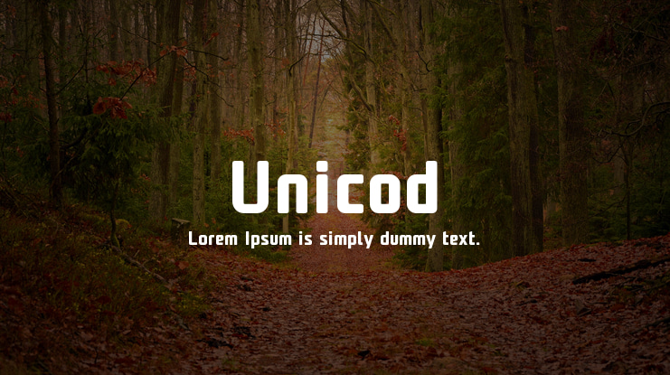 Unicod Font Family