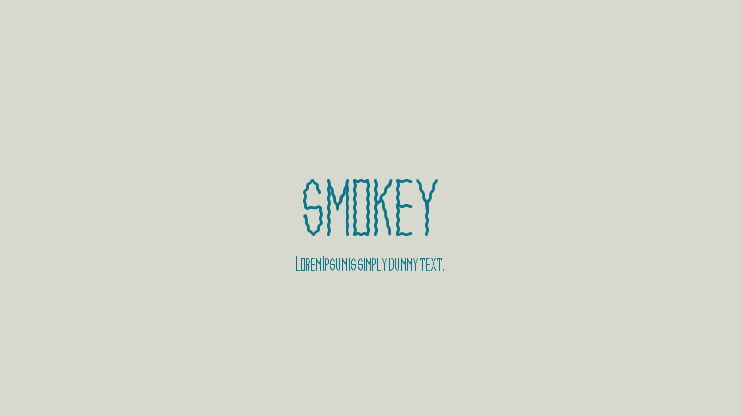 SMOKEY Font