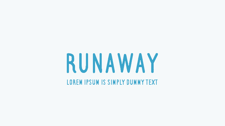 Runaway Font