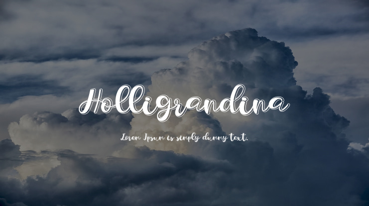 Holligrandina Font