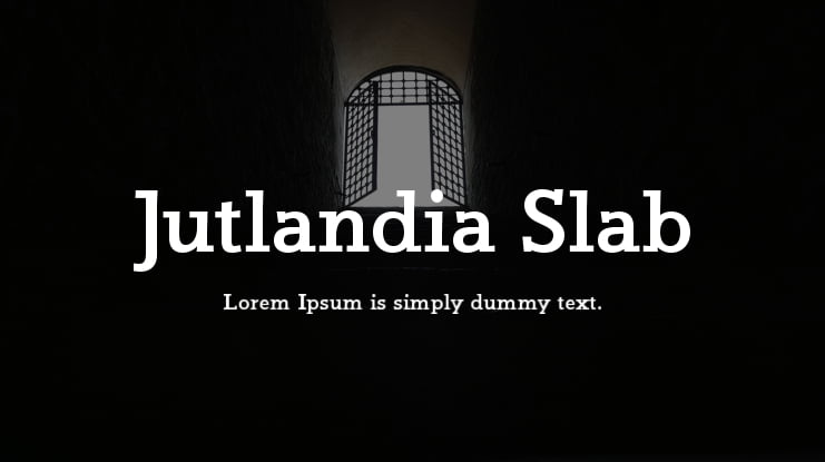 Jutlandia Slab Font Family