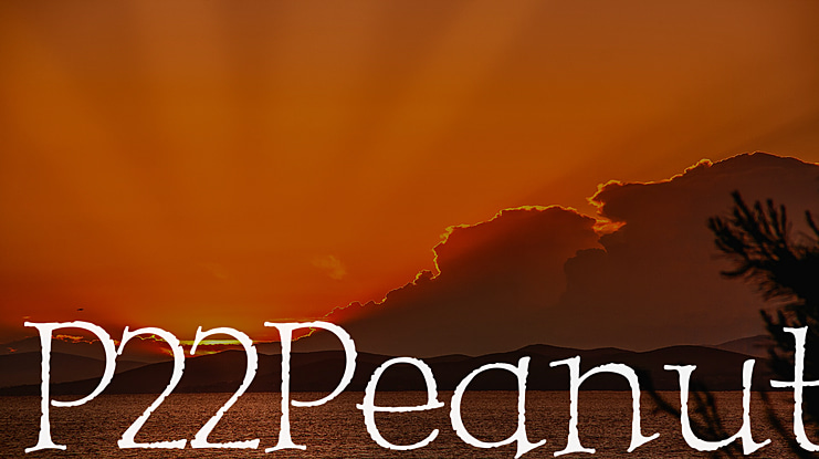 P22Peanut Font Family