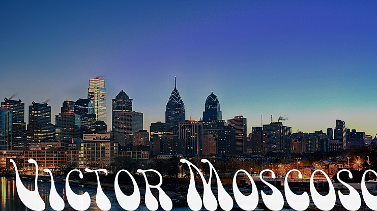 Victor Moscoso Font Family