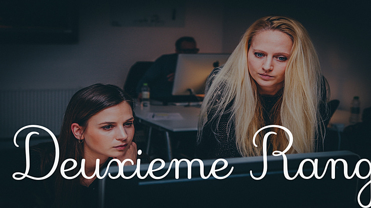 Deuxieme Rang Font Family