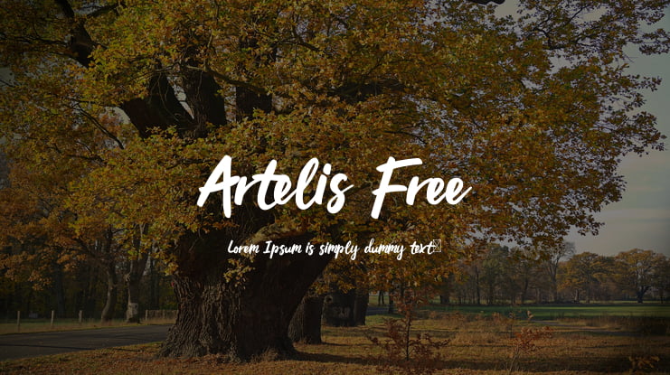 Artelis Free Font