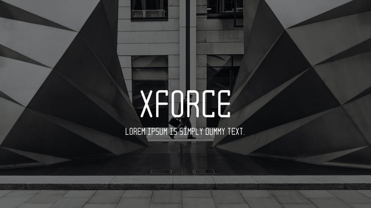 XForce Font