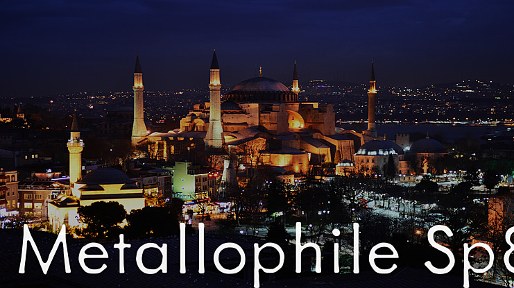 Metallophile Sp8 Font Family
