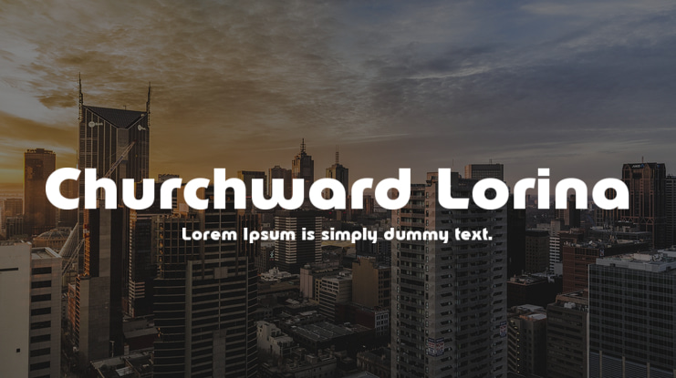 Churchward Lorina Font Family