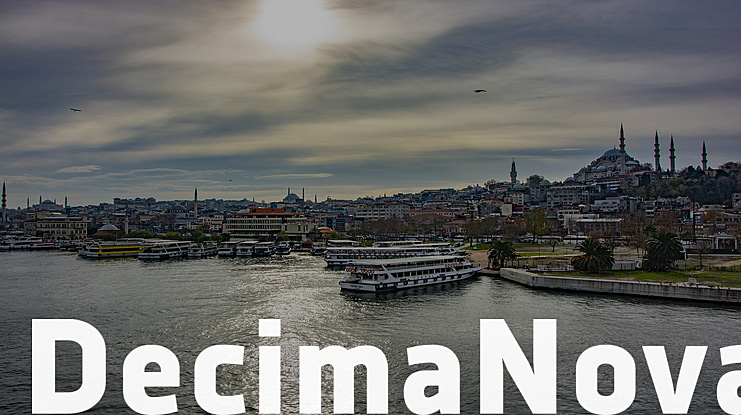 DecimaNova Font Family