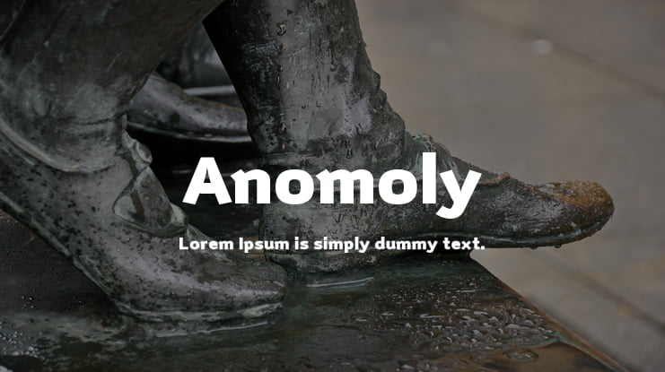 Anomoly Font Family