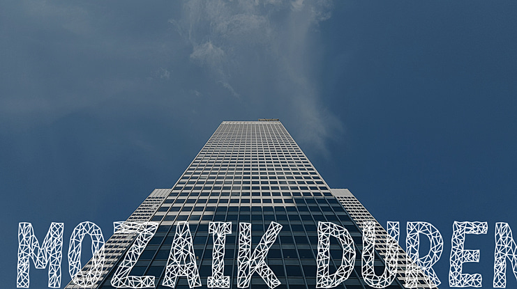 Mozaik Duren Font