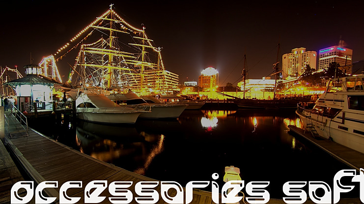 Accessories Soft Font