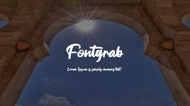 Fontgrab Font