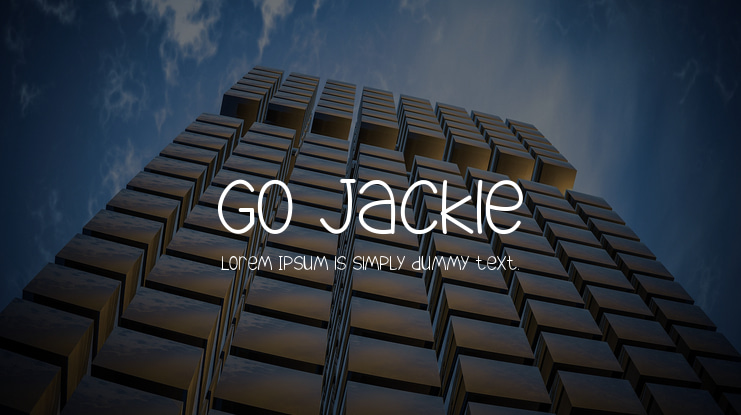 Go Jackie Font