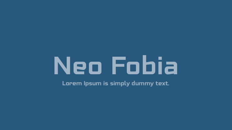 Neo Fobia Font Family