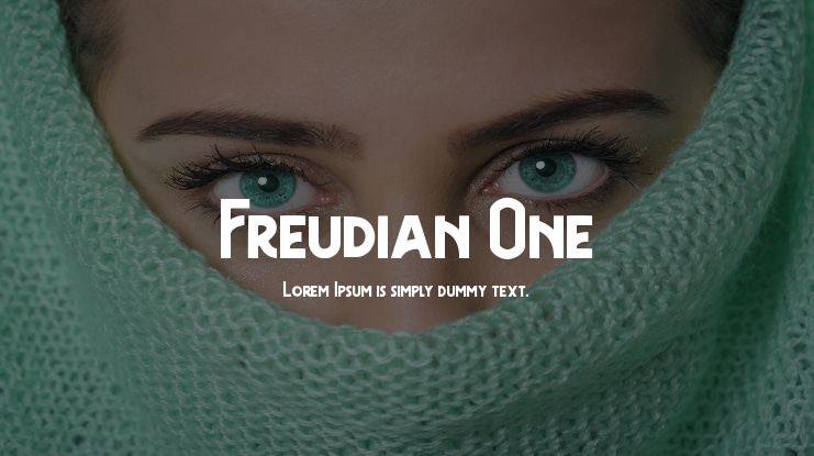 Freudian One Font
