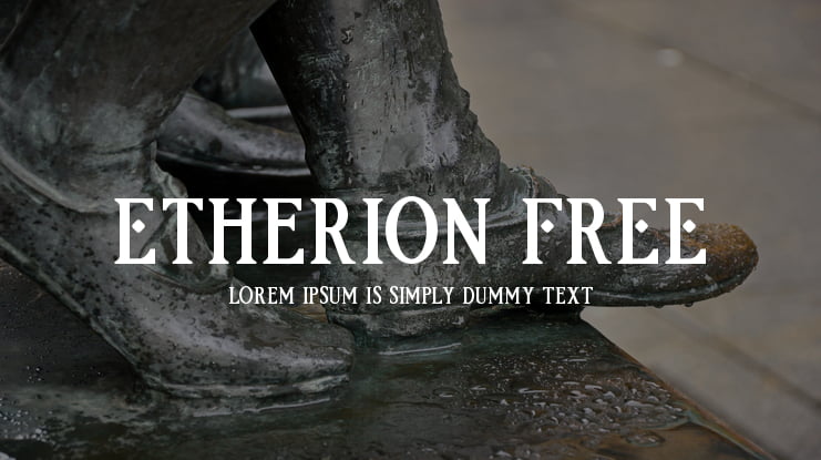 Etherion FREE Font