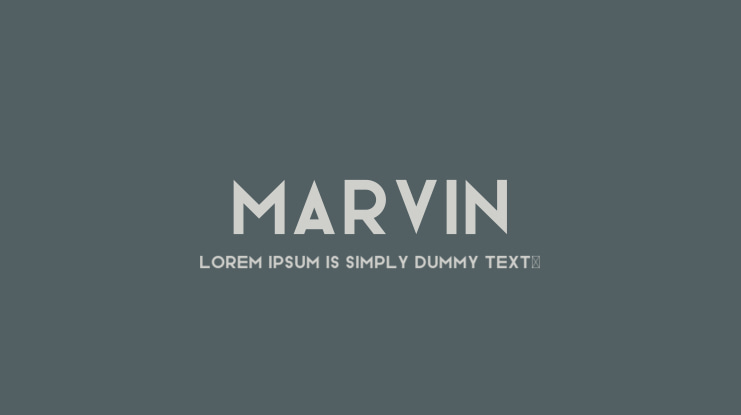 Marvin Font
