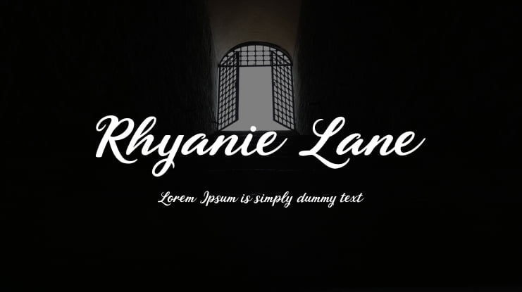 Rhyanie Lane Font