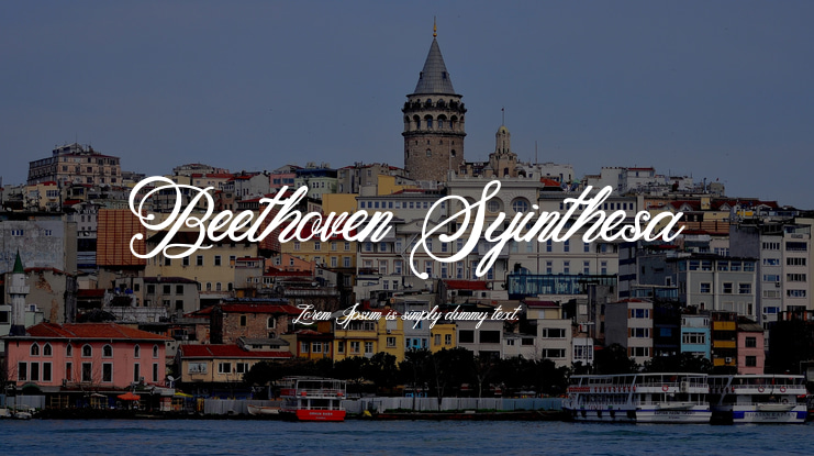 Beethoven Syinthesa Font
