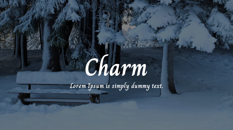 Charm Font Family