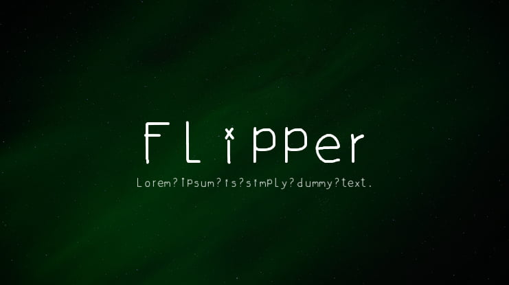 Flipper Font