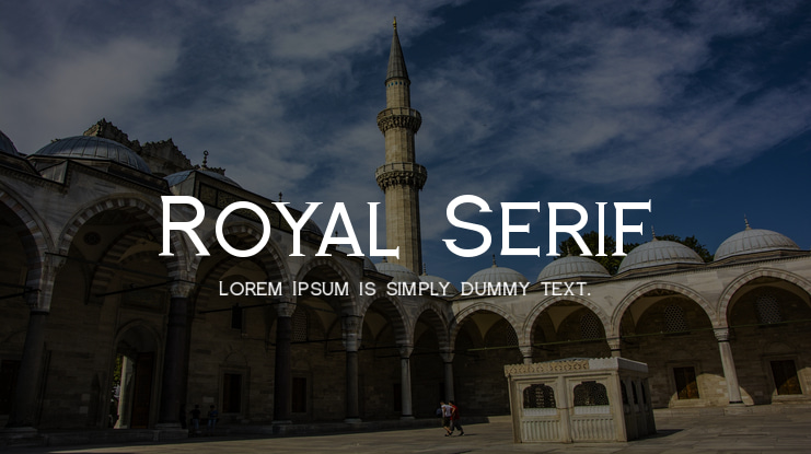 Royal Serif Font
