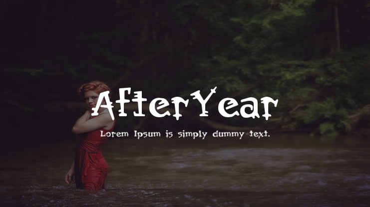 AfterYear Font