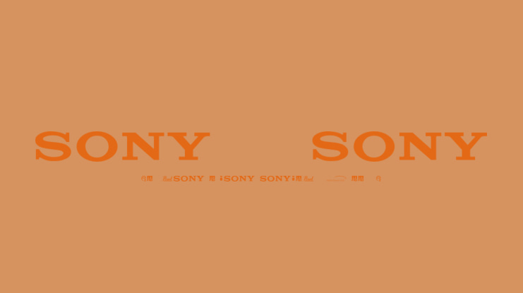 SONY's Logo Font