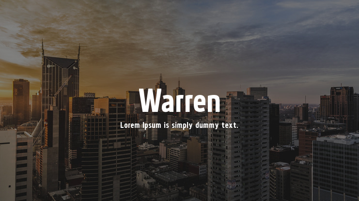 Warren Font