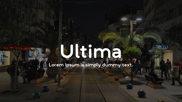 Ultima Font Family
