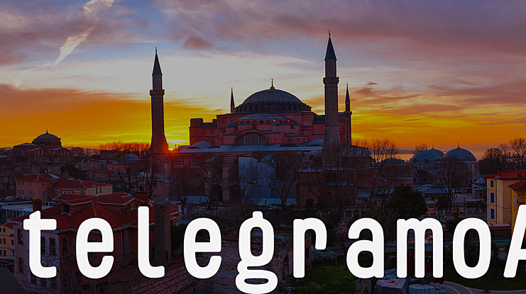 telegramoA Font Family