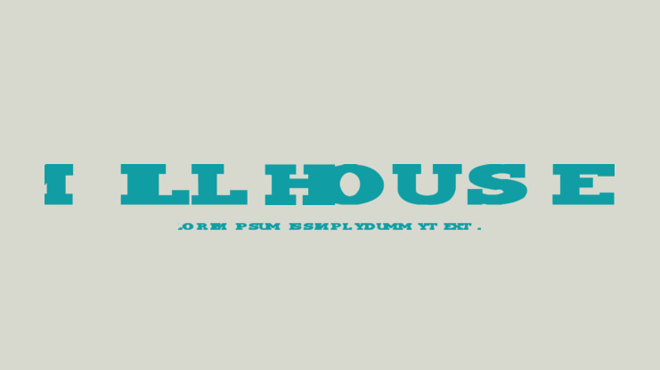 Millhouse Font