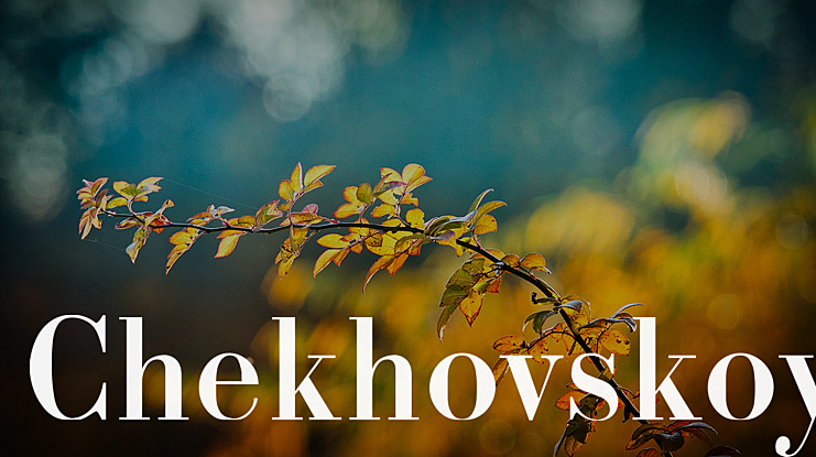 Chekhovskoy Font