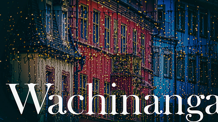 Wachinanga Font