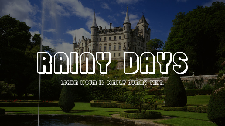 Rainy Days Font