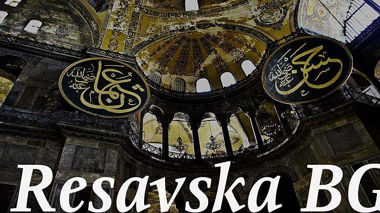 Resavska BG Font Family