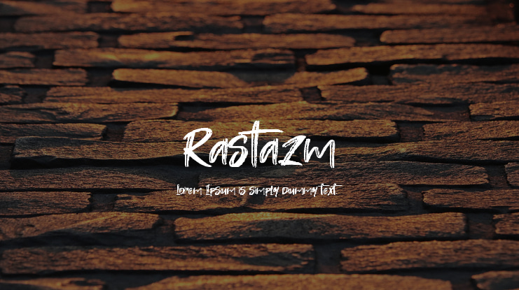 Rastazm Font