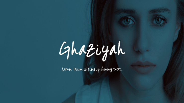 Ghaziyah Font