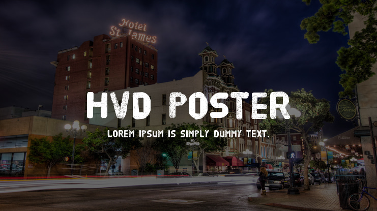 HVD Poster Font