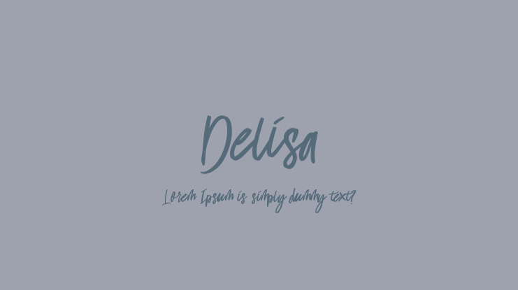 Delisa Font